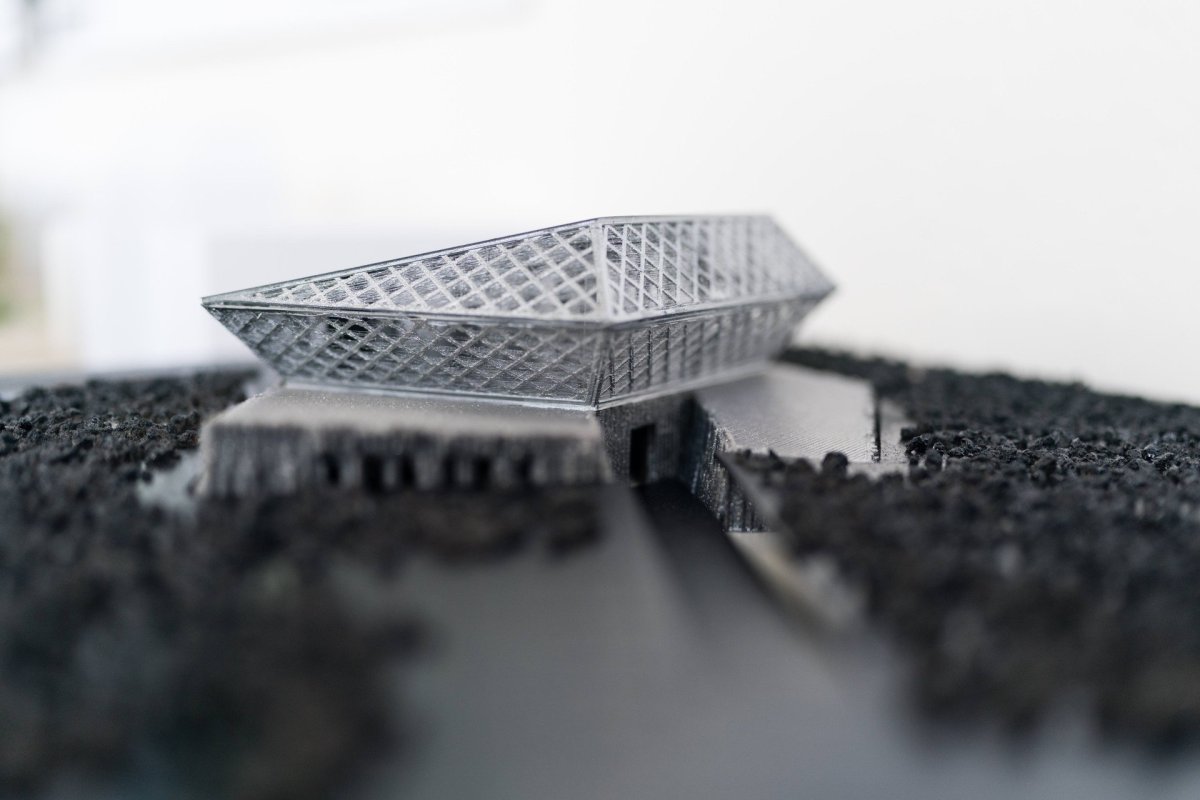 Jedním z oceněných projektů je Icemovie Pavilion Terezy Hladíkové z ateliéru Kratochvíl