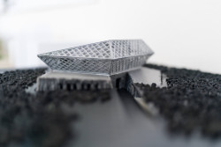 Jedním z oceněných projektů je Icemovie Pavilion Terezy Hladíkové z ateliéru Kratochvíl