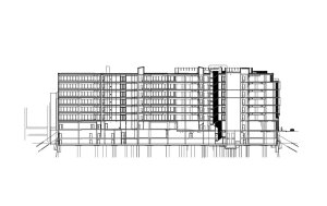 FIVE, řez, QARTA architektura