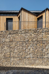 Boq architekti navrhli atriový rodinný dům na jižní Moravě