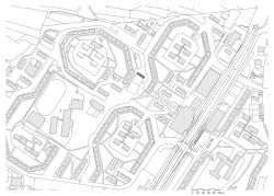 Situace (Vnitroblok Manětínská v Plzni, Sporadical)