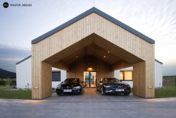 Bungalov s krytým stáním, Pržno, Master Design.