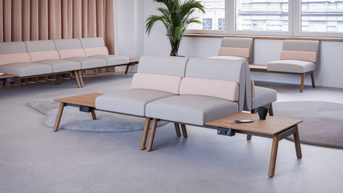 Modulární systém sezení Nido z italského studia Orlandini Design