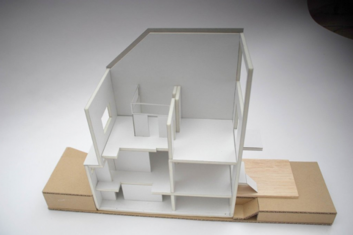 Rekonstrukce rodinného domu, model