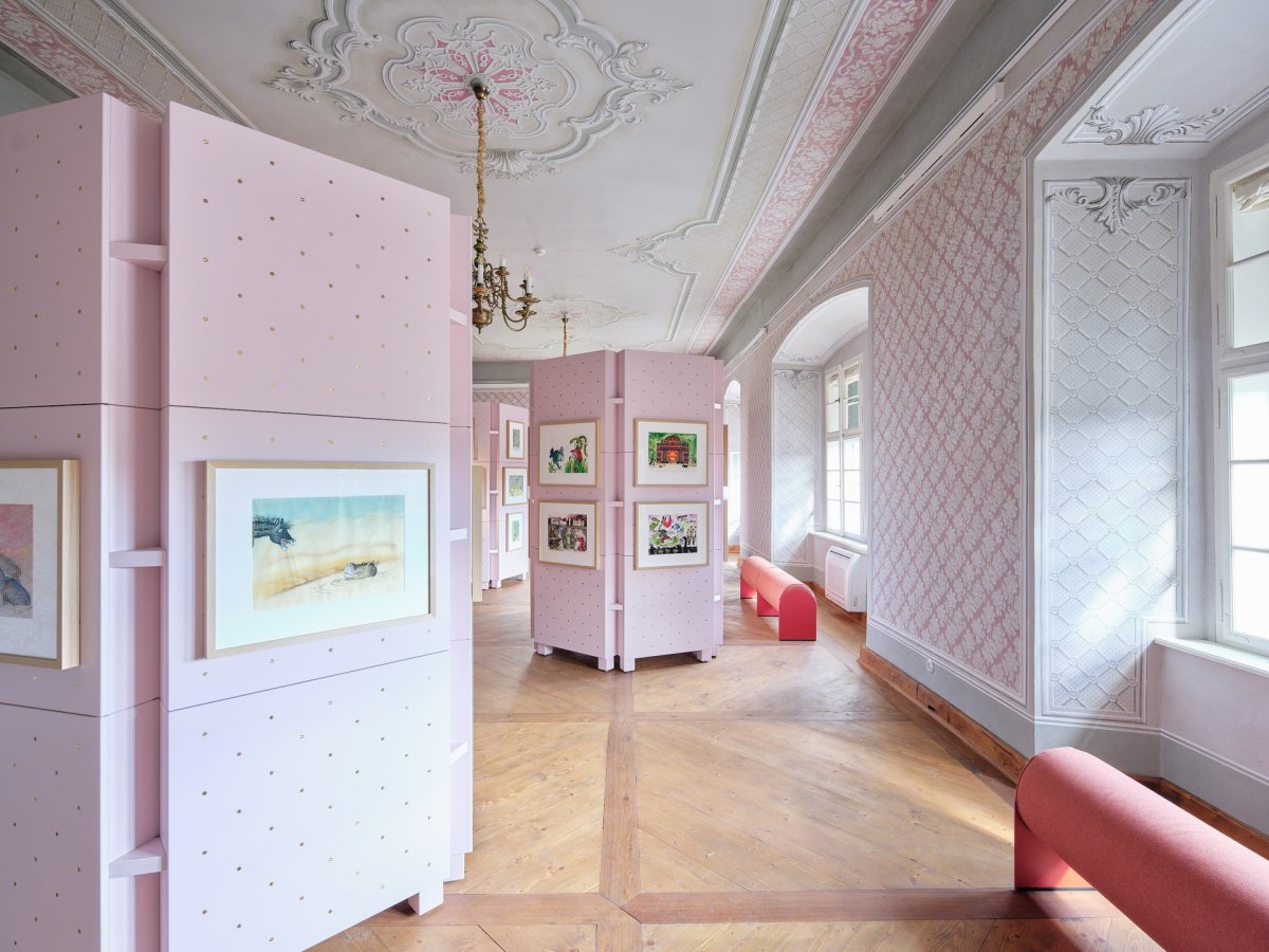 O+M studio Palác ilustrace, vítězové kategorie Prostorový design (Titul Grand designér 2025 získal Jiří Krejčiřík)