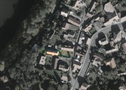 Ortofotomapa (Rodinný dům v Mníšku pod Brdy, 3+1 architekt)