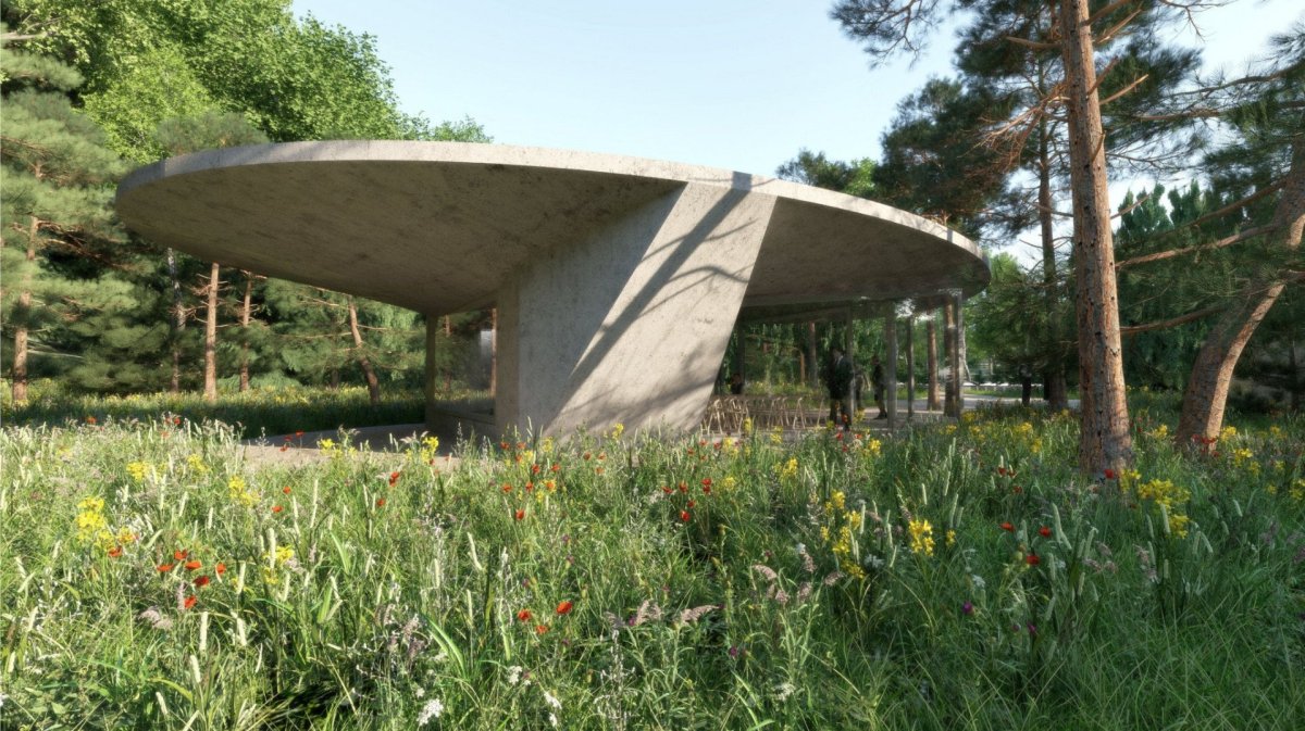 Vítězem soutěže na novou smuteční síň v Týnci je studio Ivan Kroupa architekti