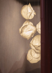 Papírové stínidla pro ambientní osvětlení (Yami Sushi House; annaMAT)