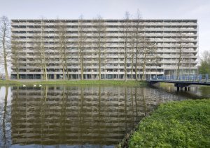 Vítěz letošní ceny Mies van der Rohe, panelákový dům deFlat v Amsterdamu od NL architects a XVW architectuur