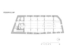 Půdorys 2. NP