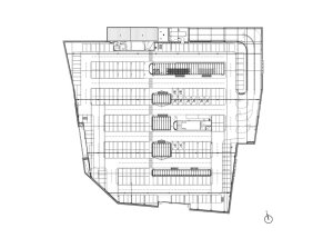 Galéria Martin, půdorys 3NP, Atelier8000