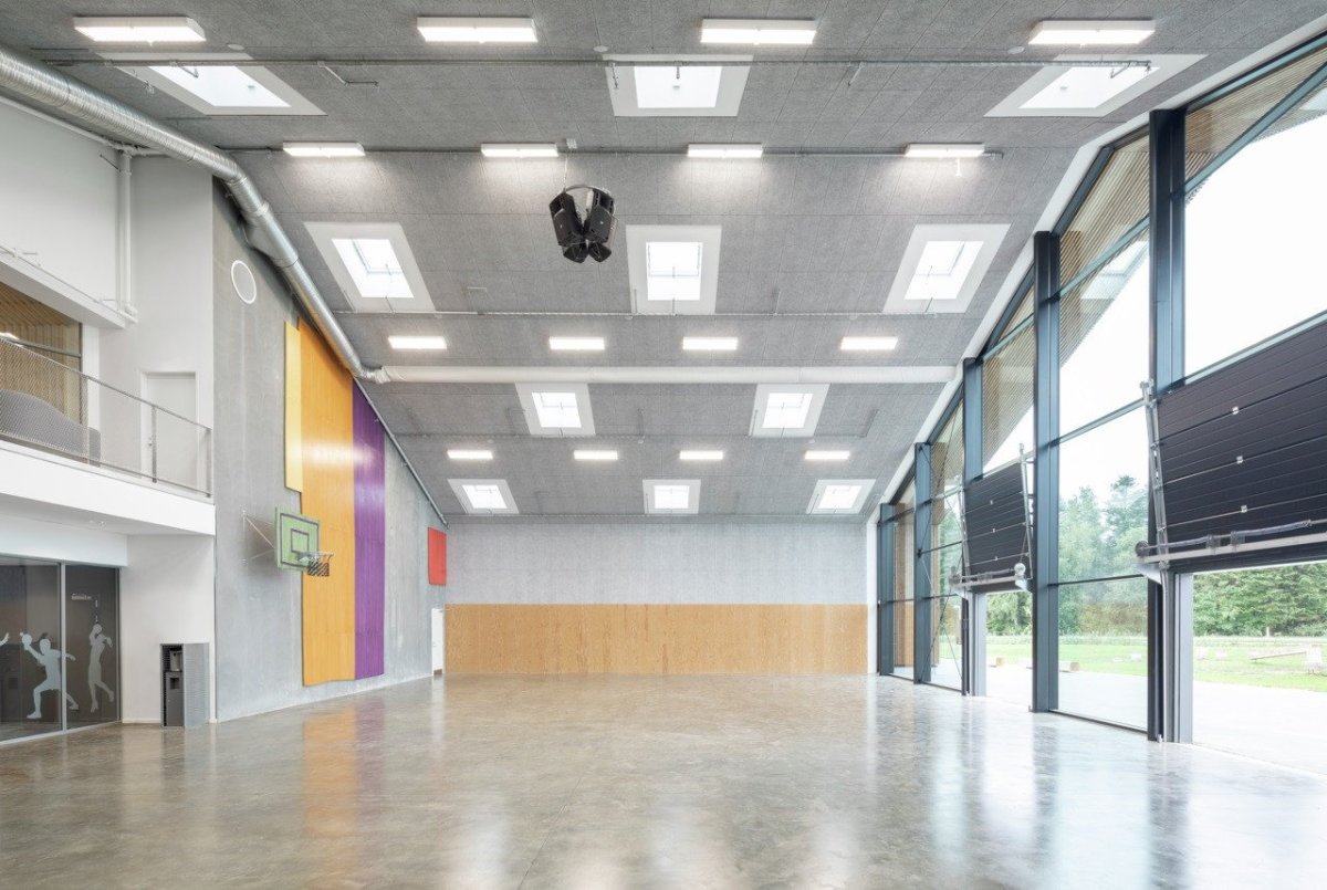Rozšíření mezinárodní školy Ikast-Brande na komunitní a sportovní centrum od C.F. Møller Architects
