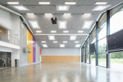 Rozšíření mezinárodní školy Ikast-Brande na komunitní a sportovní centrum od C.F. Møller Architects