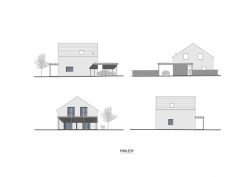 Ondřej Tuček, Rekonstrukce RD Klánovice, pohledy - foto