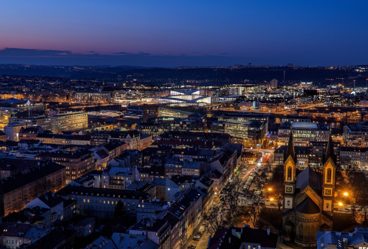 Vítězný návrh Vltavské filharmonie od studia BIG