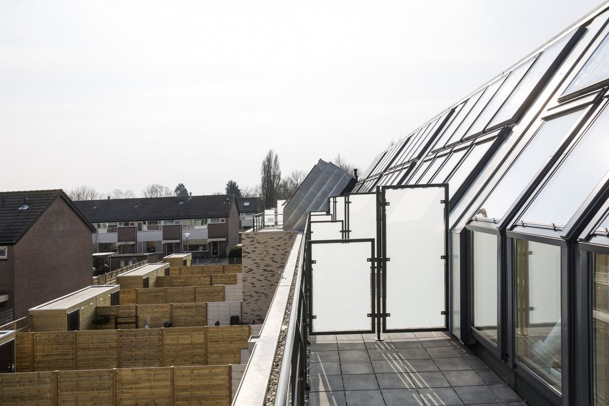 De Poorters van Montfoort, řadové domy v aktivním standardu, BouwhulpGroep, foto