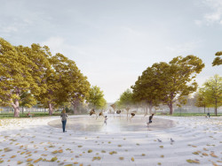 Studio Míza architekti je vítězem krajinářsko-architektonické soutěže na proměnu sadu Dr. Milady Horákové