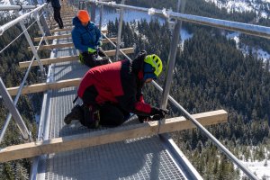 Sky Bridge 721 v Dolní Moravě