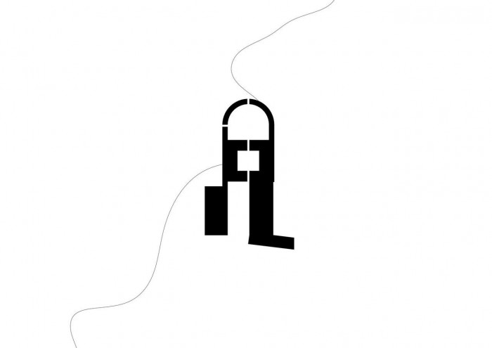 Vojtech Stoklasa, Hrádek nahoře i dole, koncept – foto