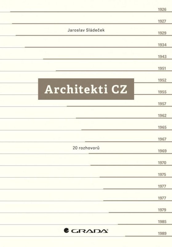 Jaroslav Sládeček: Architekti CZ