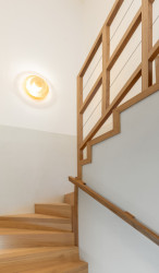 Interiér mezonetového bytu, studio AEIOU