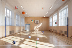 Základní škola Járy Cimrmana po rekonstrukci a rozšíření od studia Progres Ateliér&nbsp;© Alexandra Timpau