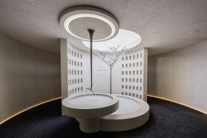 Aqua Tree jako součást nové kolekce GROHE SPA, představené na Milan Design Weeku.