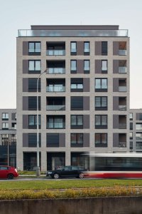 Ateliér Podlipný Sladký architekti realizoval celkem sedm bytových domů v pražských Strašnicích