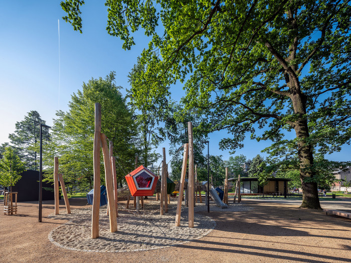 Obnova parku Stromovka v Humpolci, OK PLAN ARCHITECTS