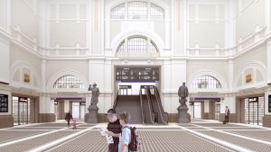 Interiéry plzeňského hlavního nádraží prochází rekonstrukcí podle ateliéru A8000, která vrátí život do nevyužívaných prostor.