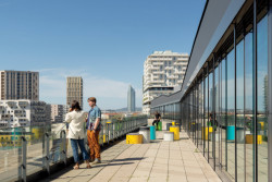 Střešní terasa společnosti Karriere