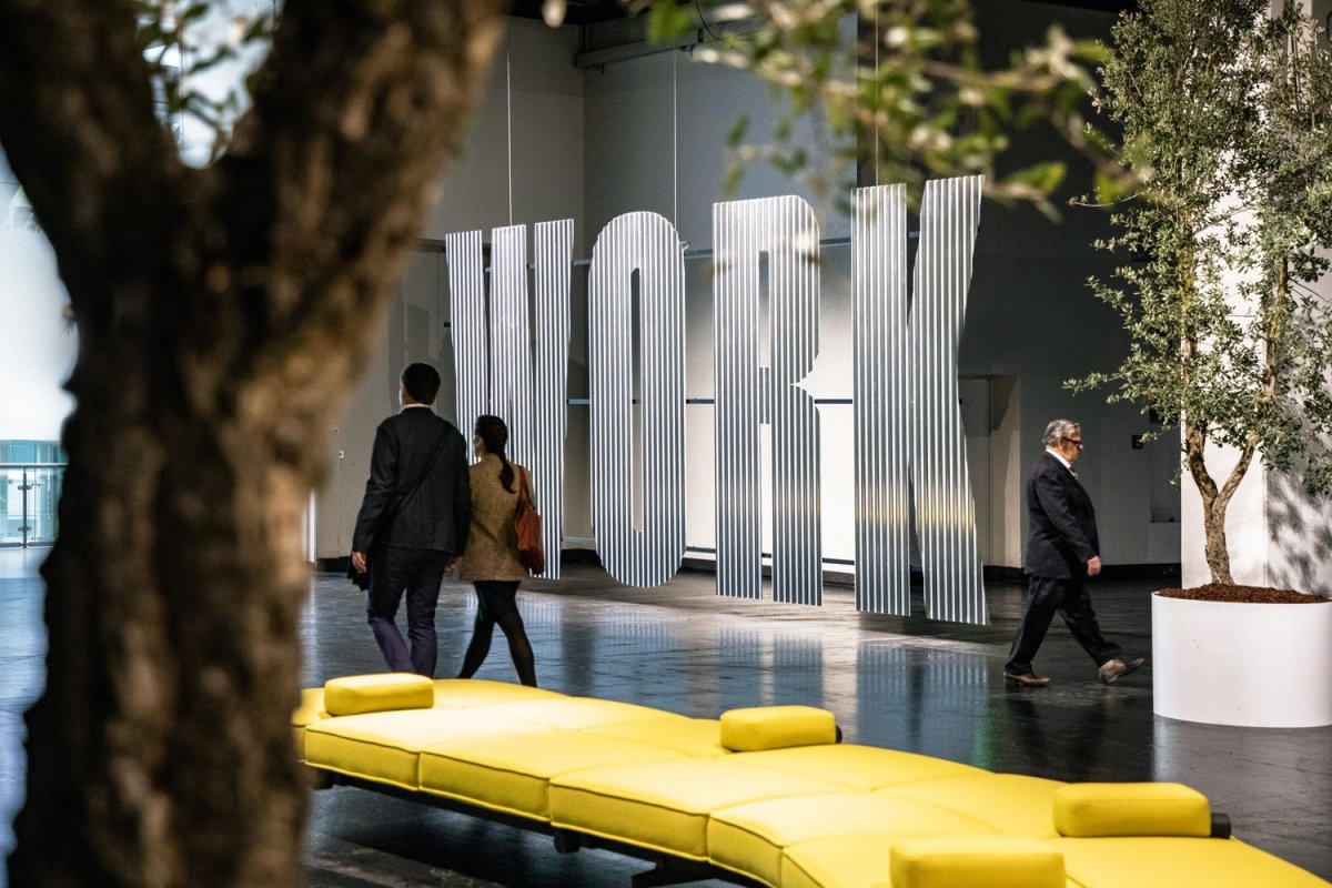 Soft Work na Orgatecu, Vitra.