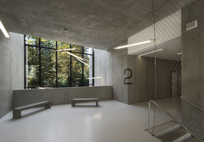 Dostavba budovy Slovanského gymnázia Olomouc, Miroslav Pospíšil