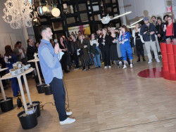 V úterý 18. dubna proběhlo společně s vernisáží všech výstav v prostorách Triennale Milano slavnostní zahájení výstavy Made by Fire