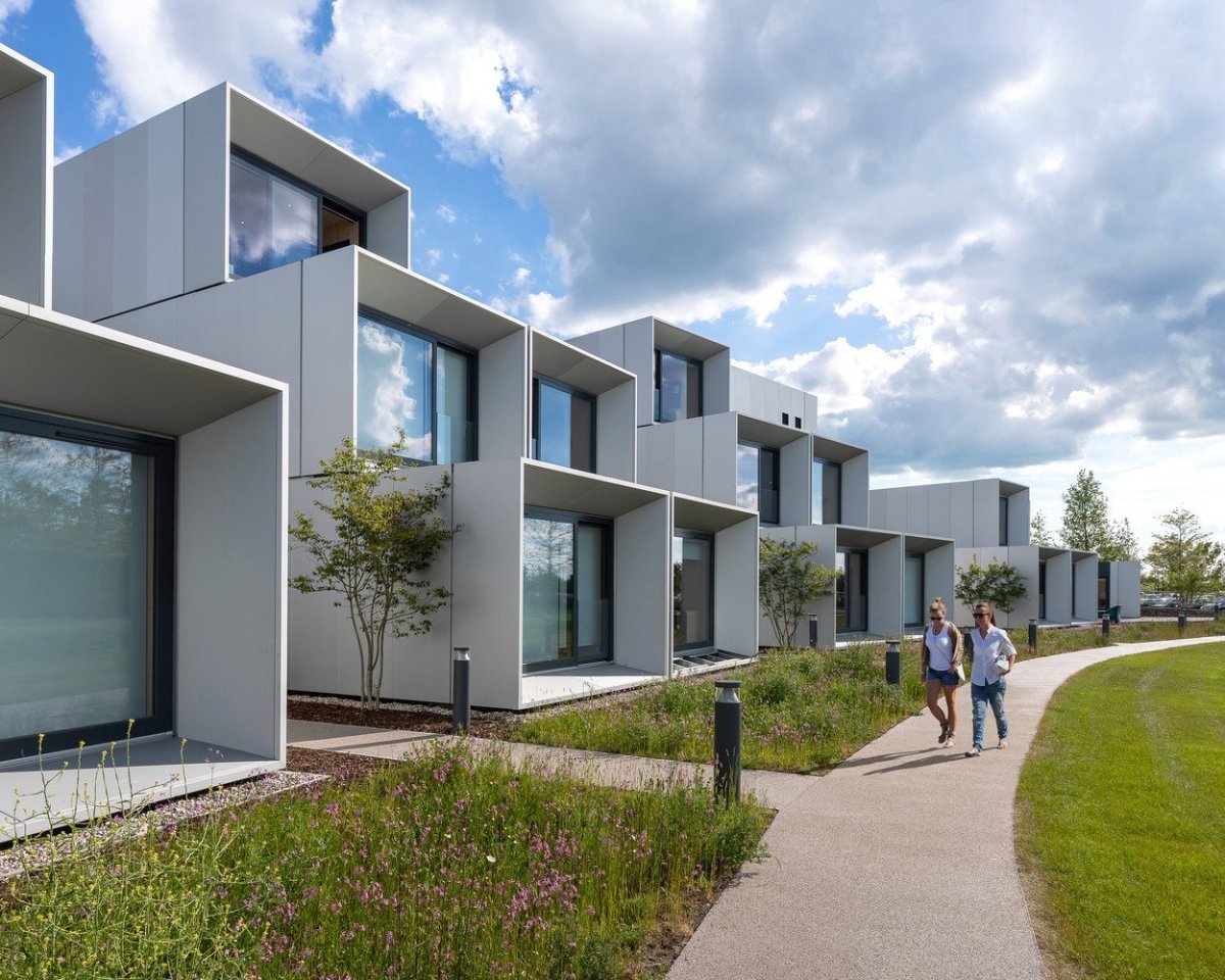 Studentské bydlení Dyson Institute of Engineering and Technology v anglickém Malmesbury, WilkinsonEyre Architects