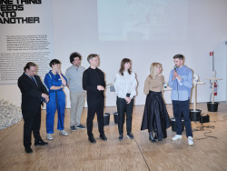 V úterý 18. dubna proběhlo společně s vernisáží všech výstav v prostorách Triennale Milano slavnostní zahájení výstavy Made by Fire