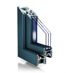 Profil Kömmerling 76 MD, barva břidlicově šedá - foto