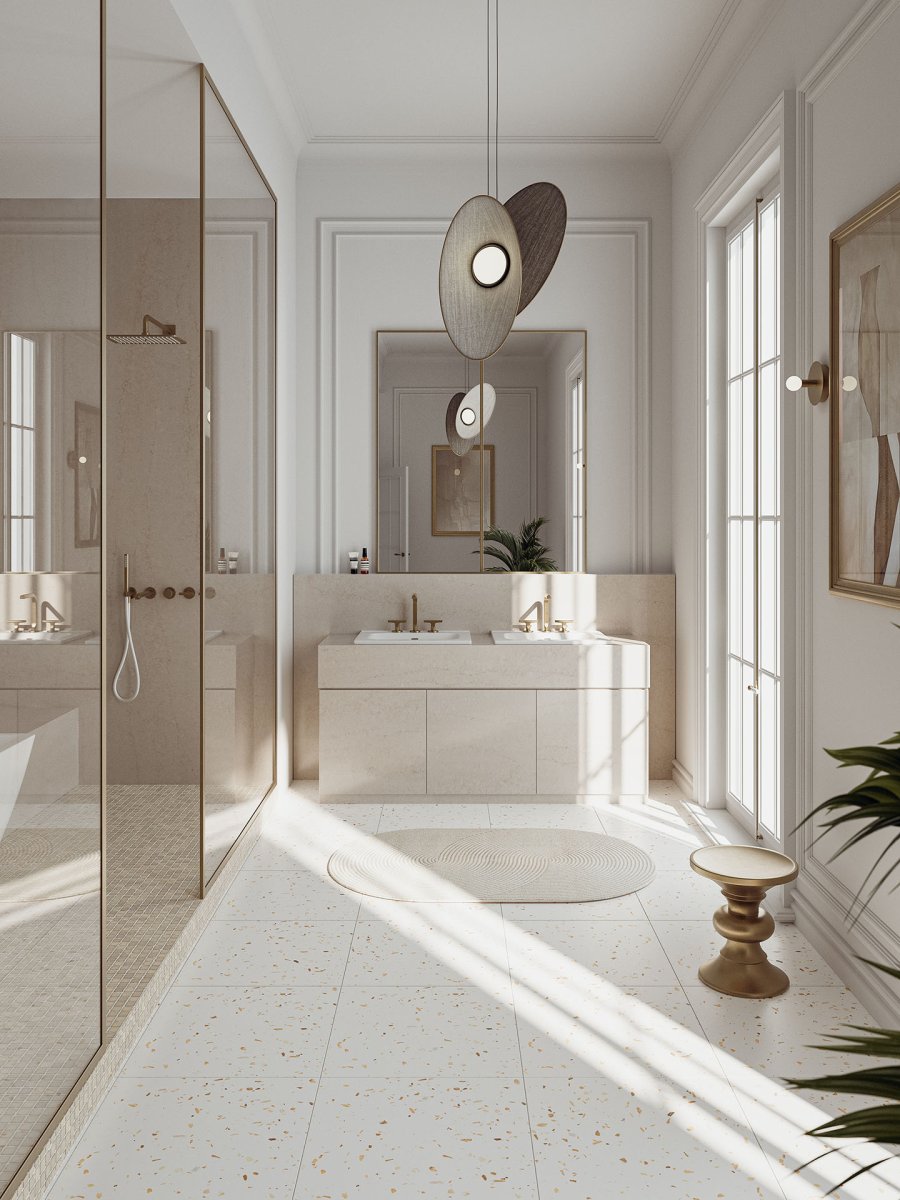 Technistone přichází s pěti novými designy tvrzeného kamene v kolekci La Natura - na obrázku design Taj Mahal Gold 