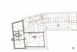 Obnova Bízkova válcového mlýna, Jirsa Architekti, půdorys 3NP