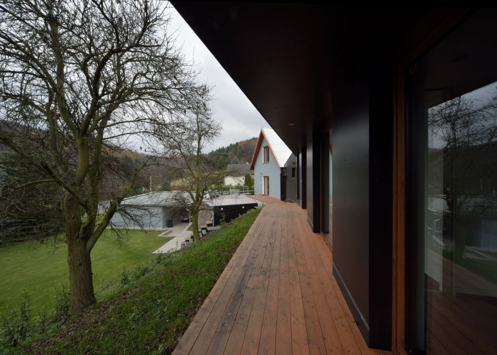 3+1 architekti, Přístavba rodinného domu v Bořislavi – foto