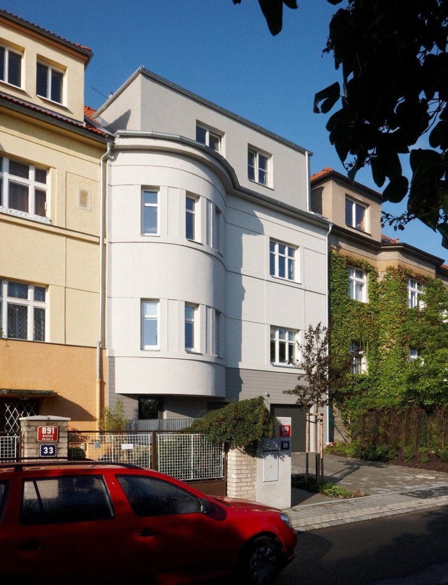 Rekonstrukce prvorepublikové vily od ateliéru Stempel & Tesar architekti