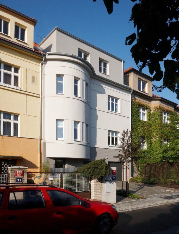 Rekonstrukce prvorepublikové vily od ateliéru Stempel & Tesar architekti