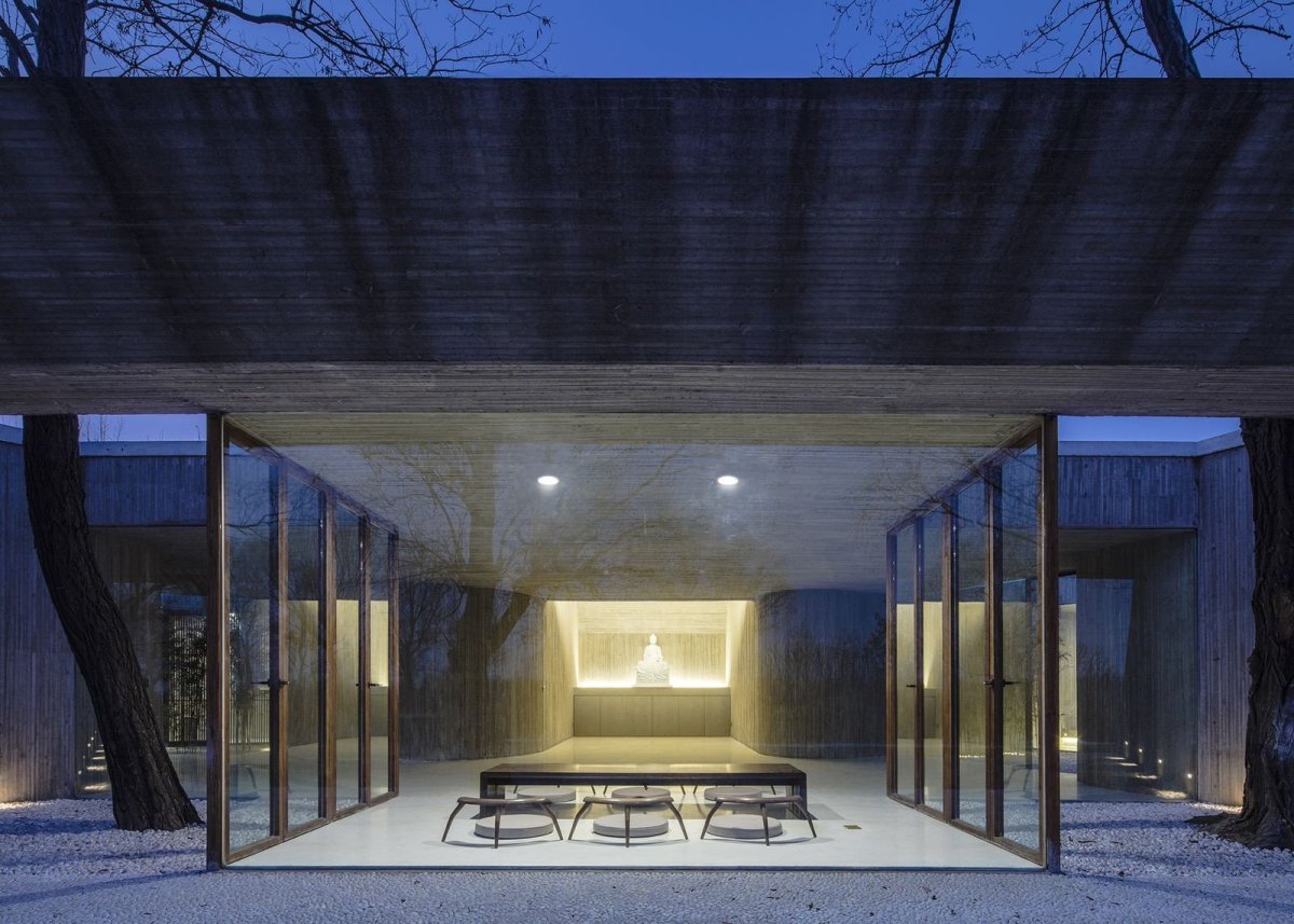 Buddhistická svatyně v čínském Tangshanu od ARCHSTUDIO