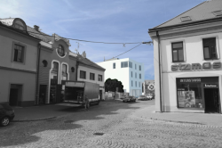 Archico, Bílý dům v Uherském Hradišti, pohled směrem od náměstí, vizualizace