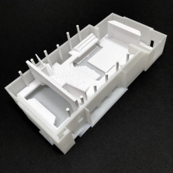 Koncertní síň v Ostravě od studií Steven Holl Architects + Architecture Acts, model návrhu.