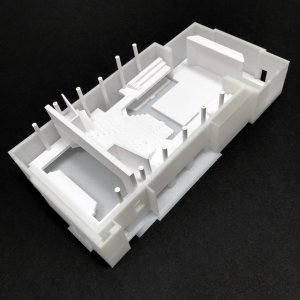 Koncertní síň v Ostravě od studií Steven Holl Architects + Architecture Acts, model návrhu.
