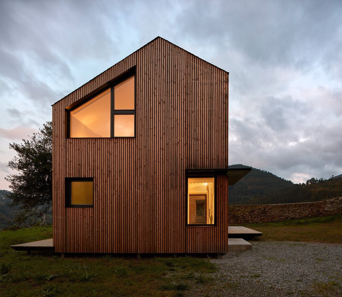 Rodinný dům Casa Montaña ve Španělsku, Baragaño Architects