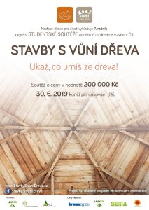 Studentská soutěž Stavby s vůní dřeva 2019.