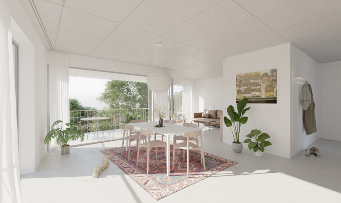 Bytové domy 4 Dvory, Malý Chmel / Zdeněk Chmel, Miroslav Malý, Miroslav Chmel, Daniel Struhařík, Petr Malý, Natálie Ivkovičová, Petra Mlýnková, Georgi Dimitrov, Anna Vrzalová, Marek Hlavička, vizualizace