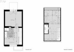 Rekonstrukce rodinného domu, nákresy